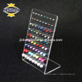 Jinbao Clear acrylique boucle d&#39;oreille affichage standsmall plexiglass bijoux affichage riser